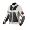 Giacca Donna In Tessuto Revit Tornado 4 H2O Ladies Argento Nero
