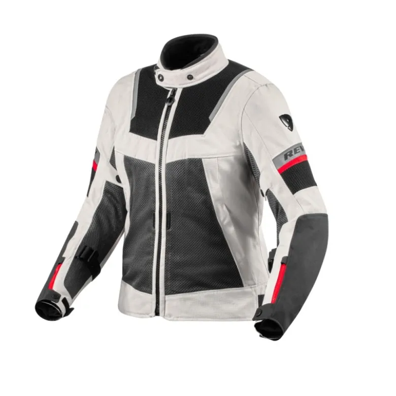 Giacca Donna In Tessuto Revit Tornado 4 H2O Ladies Argento Nero