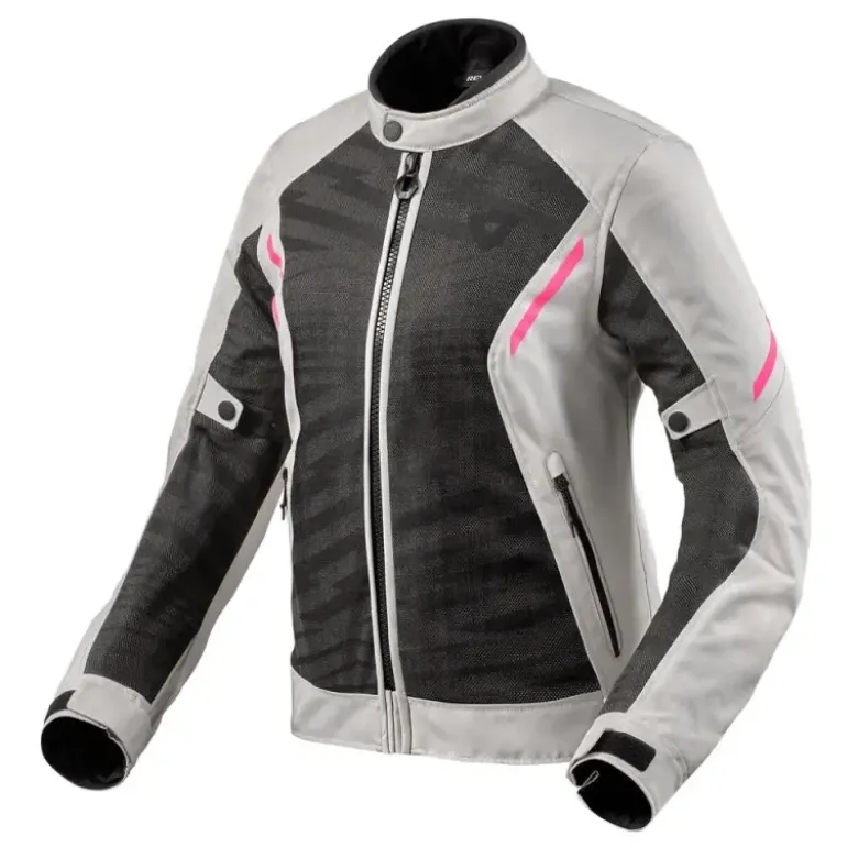 Giacca Donna In Tessuto Revit Torque 2 H2O Nero Grigio Chiaro
