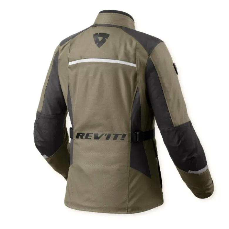 Giacca Donna In Tessuto Revit Voltiac 3 H2O Ladies Verde Antracite