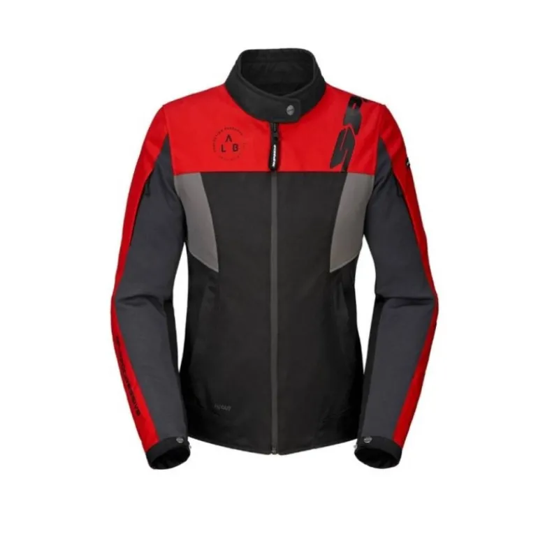 Giacca Donna In Tessuto Spidi Corsa H2Out Lady Rosso Nero