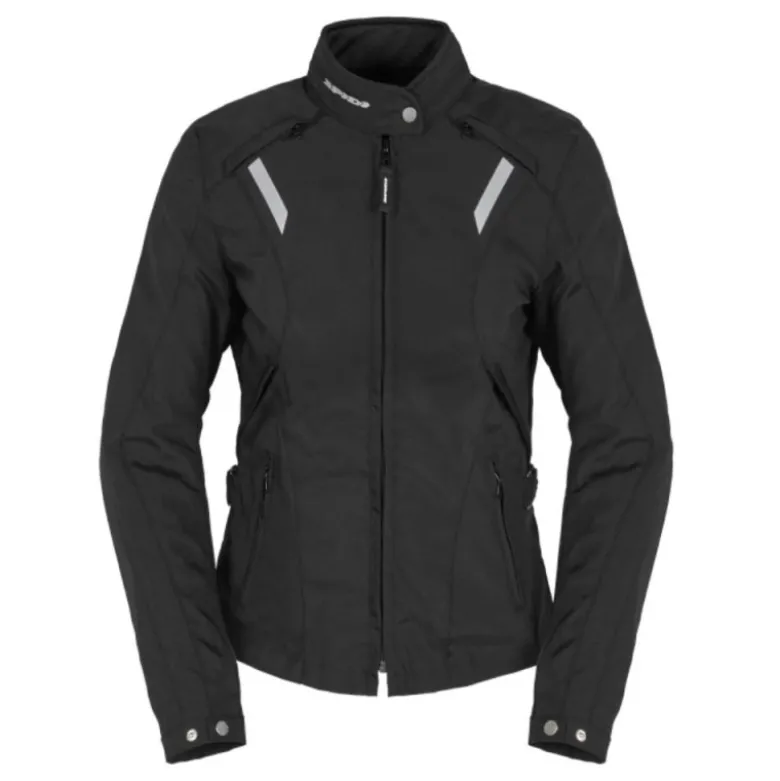 Giacca Donna in Tessuto Spidi Ellabike Nero