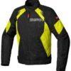 Giacca Donna in Tessuto Spidi Flash Evo Nero Giallo Fluo