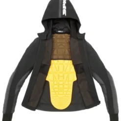 Giacca Donna in Tessuto Spidi Hoodie Armor Light Lady Nero