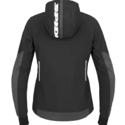 Giacca Donna in Tessuto Spidi Hoodie Armor Light Lady Nero
