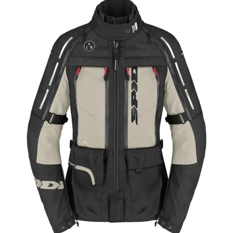 Giacca Donna In Tessuto Spidi H2Out 4 Season V3 Fango