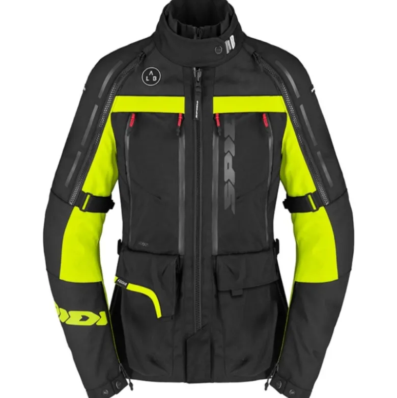 Giacca Donna In Tessuto Spidi H2Out 4 Season V3 Giallo Fluo