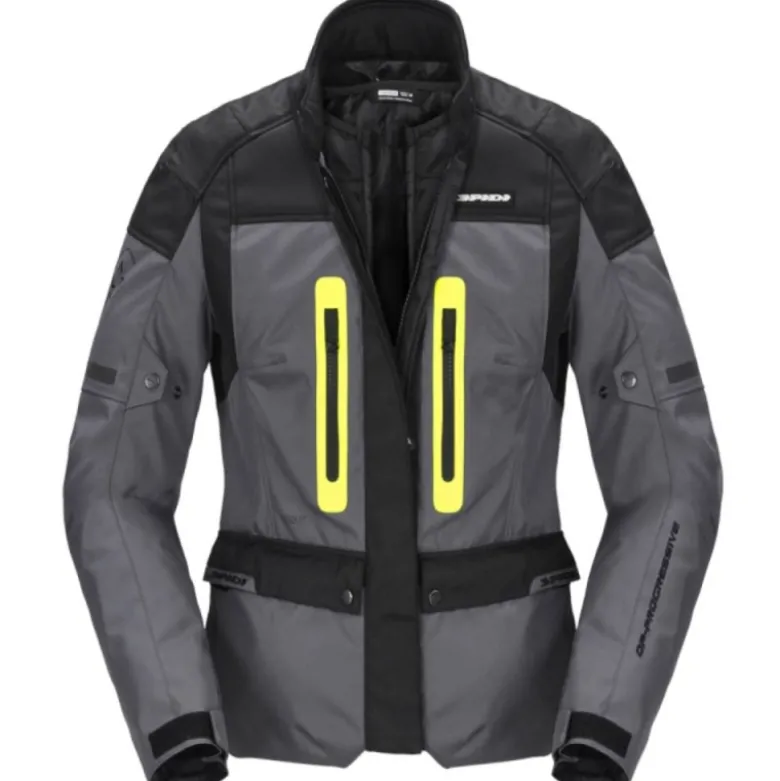 Giacca Donna in Tessuto Spidi H2Out Traveler 3 Lady Giallo Fluo