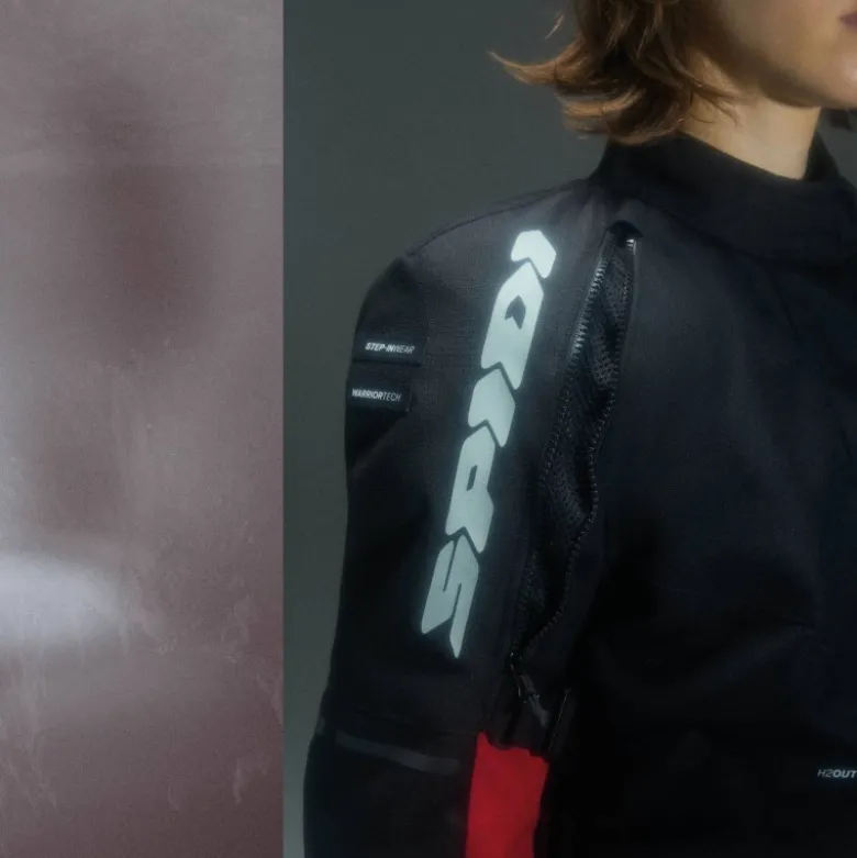 Giacca Donna In Tessuto Spidi Ridemaster Lady Nero