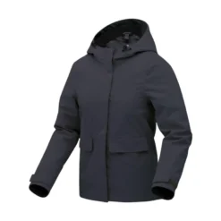 Giacca Donna in Tessuto Urbana District Hydroscud Blu Scuro