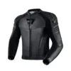 Giacca In Pelle Rebelhorn Vandal Mesh Motorcycle Nero