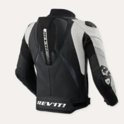 Giacca In Pelle Revit Hyperspeed 3 Pro Nero Bianco