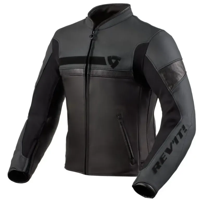Giacca In Pelle Revit Mile Nero