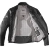 Giacca in Pelle Spidi Clubber Nero