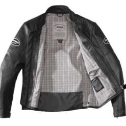 Giacca in Pelle Spidi Clubber Nero