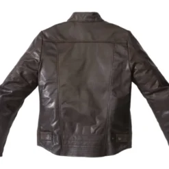 Giacca in Pelle Spidi Garage Marrone