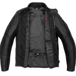Giacca in Pelle Spidi Genesis Nero