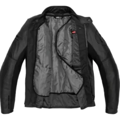Giacca in Pelle Spidi Genesis Nero