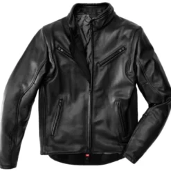 Giacca in Pelle Spidi Premium Nero