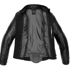 Giacca in Pelle Spidi Premium Nero