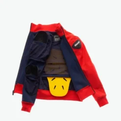 Giacca In Tessuto Blauer Easy Man Pro Rosso