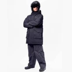 Giacca In Tessuto Blauer Easy Parka Blu