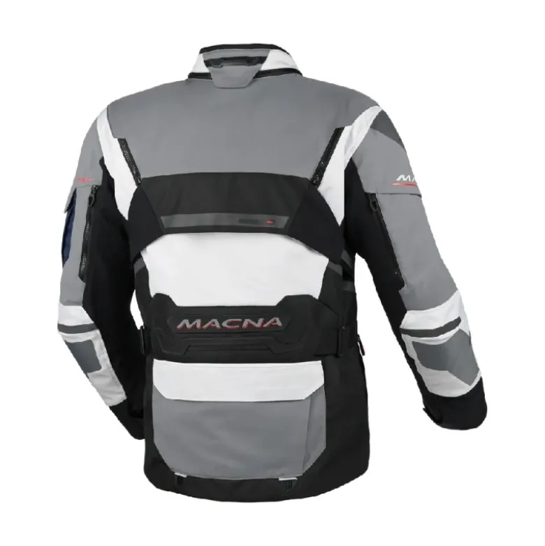 Giacca In Tessuto Confold Macna Flexodus Grigio Nero