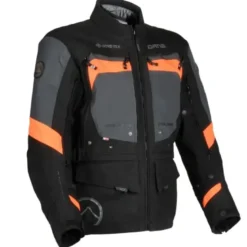 Giacca In Tessuto Dane Reykjavik Gore-Tex Nero Arancione