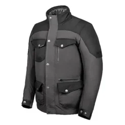 Giacca In Tessuto Hevik Portland Nero Grigio