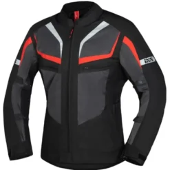 Giacca in Tessuto IXS Gerona Air 1.0 Nero Grigio Rosso