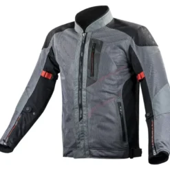 Giacca in Tessuto Ls2 Alba Grigio Scuro Nero