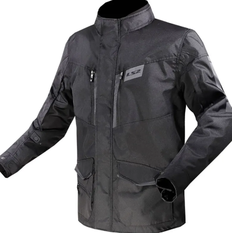 Giacca in Tessuto Ls2 Metropolis Evo Nero