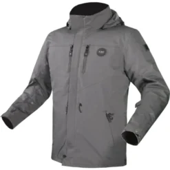 Giacca In Tessuto Ls2 Rambla Evo Titanio Scuro Grigio