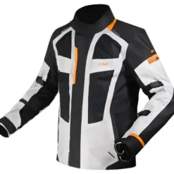 Giacca In Tessuto Ls2 Scout Nero Grigio Arancio
