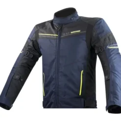 Giacca in Tessuto Ls2 Shadow Blu Nero H-V Giallo