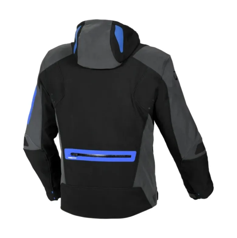 Giacca In Tessuto Macna Angle Nero Blu
