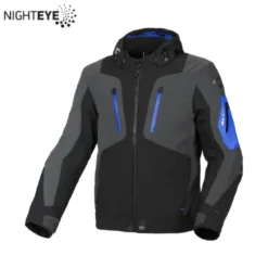 Giacca In Tessuto Macna Angle Nero Blu