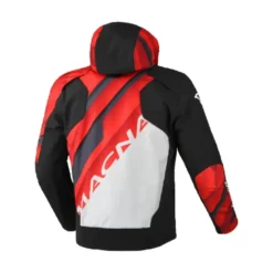 Giacca in Tessuto Macna Atracor Nero Rosso
