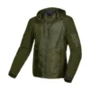 Giacca In Tessuto Macna Cocoon Verde