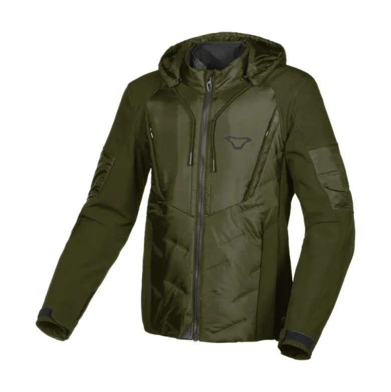 Giacca In Tessuto Macna Cocoon Verde