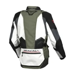 Giacca In Tessuto Macna Domane Grigio Verde