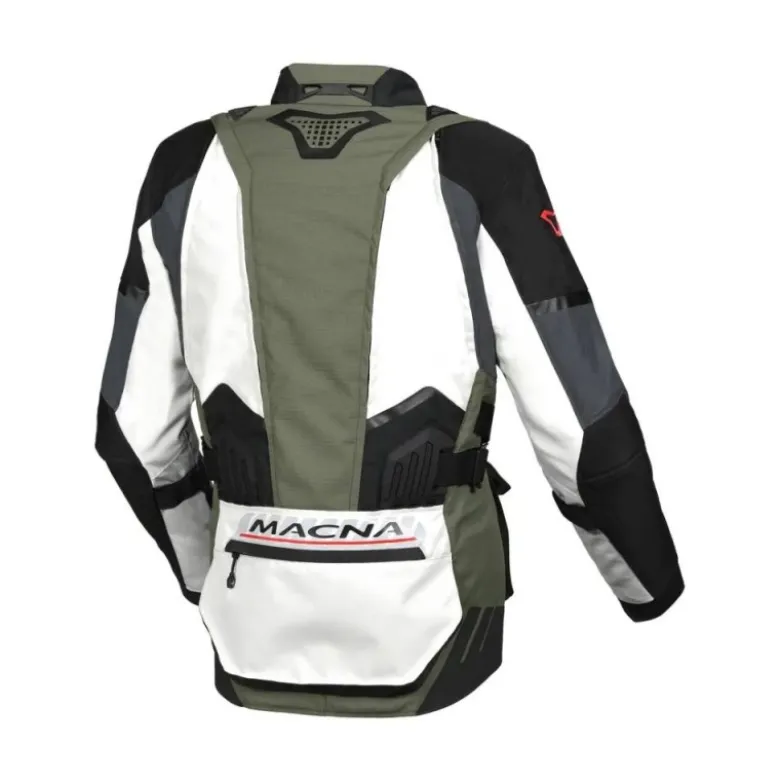 Giacca In Tessuto Macna Domane Grigio Verde