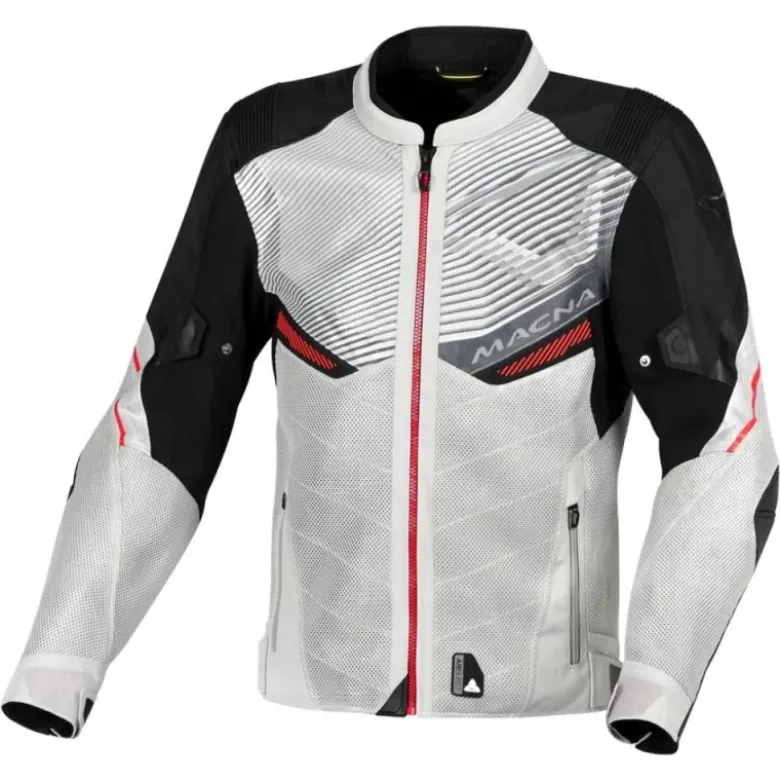Giacca in Tessuto Macna Foxter Grigio Rosso
