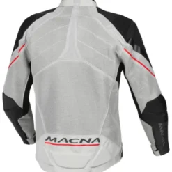 Giacca in Tessuto Macna Foxter Grigio Rosso