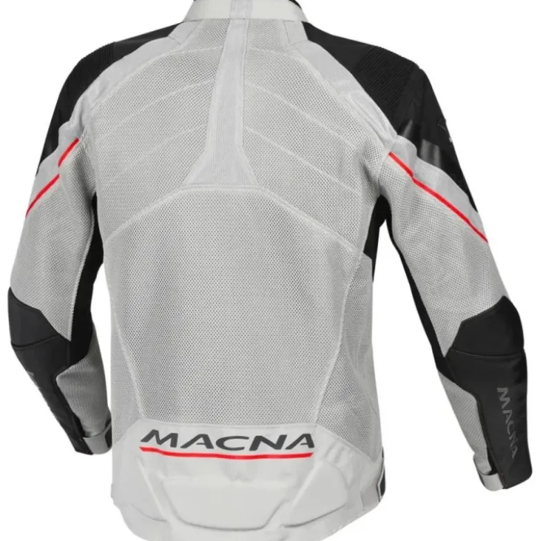 Giacca in Tessuto Macna Foxter Grigio Rosso