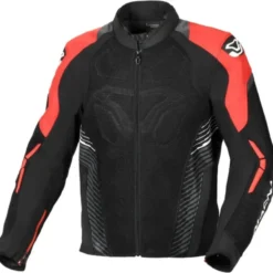 Giacca in Tessuto Macna Novic Nero Rosso