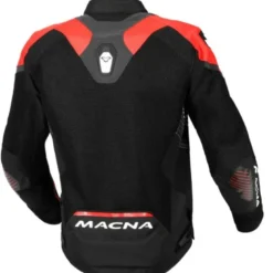 Giacca in Tessuto Macna Novic Nero Rosso