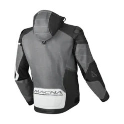 Giacca in Tessuto Macna Risant Grigio Nero