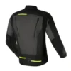 Giacca In Tessuto Rebelhorn Borg Nero Grigio Scuro Giallo Fluo