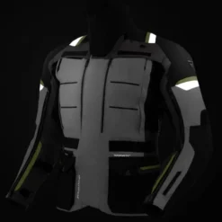 Giacca In Tessuto Rebelhorn Cubby V  Nero Grigio Giallo Fluo